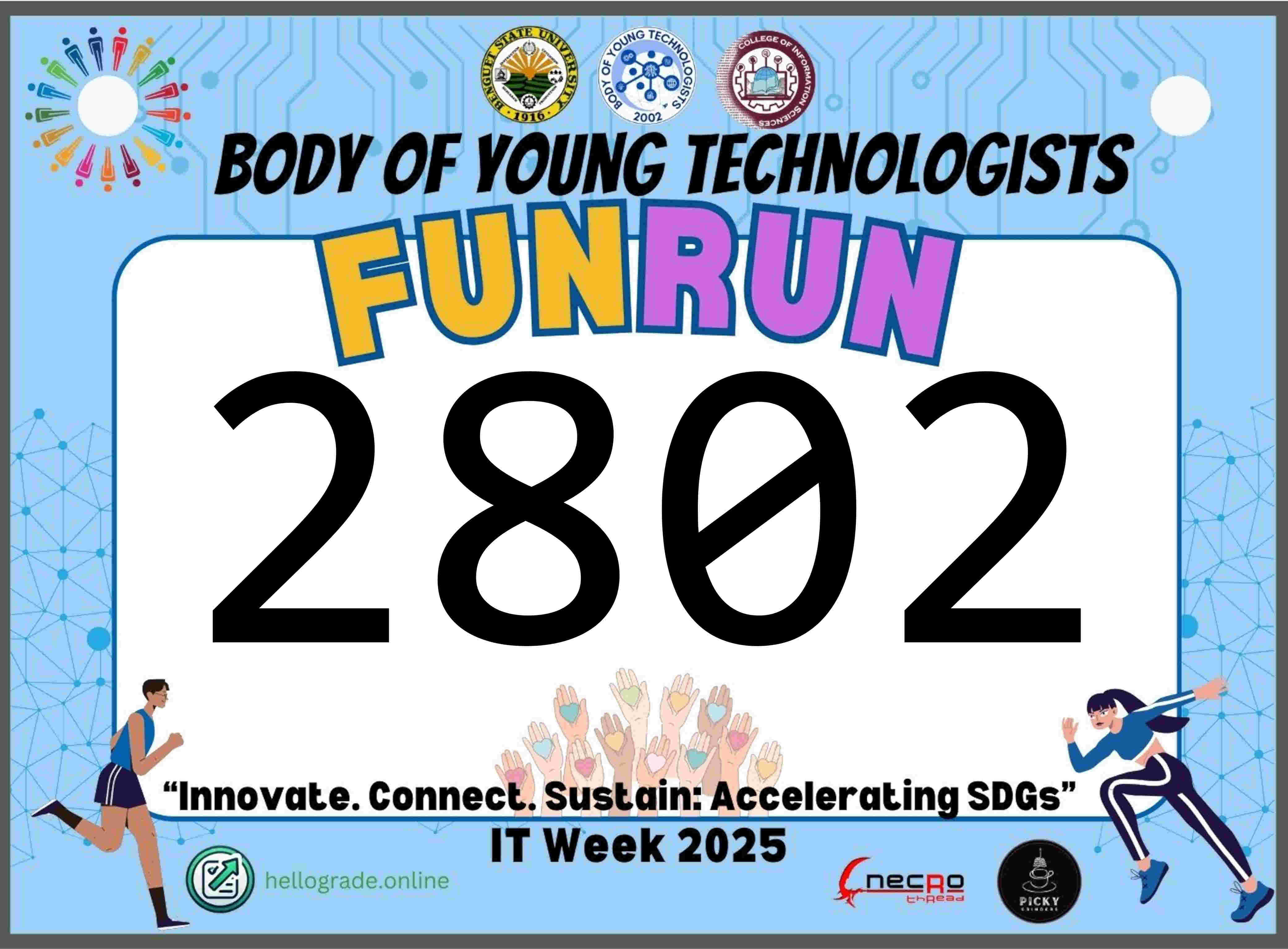 BYTe Fun Run 2025 Runners at the Start Line