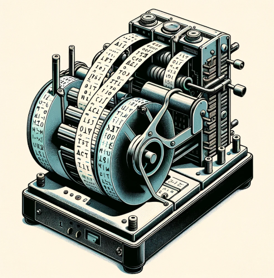 Alan Turing's Turing Machine